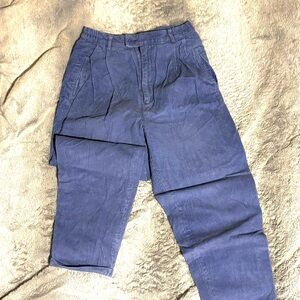 Baggy Periwinkle Corduroy Pants